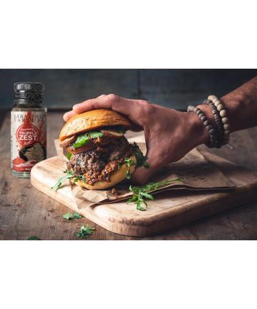 Sabatino Tartufi Truffle Zest Seasoning Hot 50g - All Natural Gourmet Truffle Powder for Keto, Vegan, and Vegetarian Dishes - Kosher, Non-GMO Project Certified - Buy Online on GoSupps.com