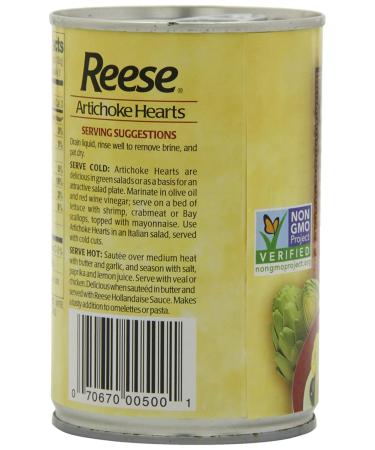 Reese Artichoke Hearts 6-8  14-Ounce Cans (Pack of 12) Artichoke Hearts 6-8 14 Ounce (Pack of 12) - Buy Online on GoSupps.com