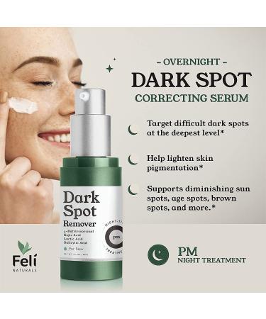 Intensive Dark Spot Remover Treatment | Kojic Acid + Vitamin C Serum - Clinical Strength Melasma & Acne Scar Treatment - Buy Online on GoSupps.com