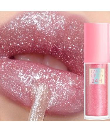 Shimmering Lip Gloss Mirror Lip Gloss | Moisturizing Lip Gloss - Nourishing Makeup Products Lip Balms for Women Lip Makeup - Buy Online on GoSupps.com
