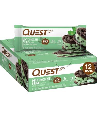 Muscle Milk Pro Protein Shake Knockout Chocolate Pack of 12 Quest Nutrition Mint Chocolate Chunk Protein Bars 12 Count - Buy Online on GoSupps.com