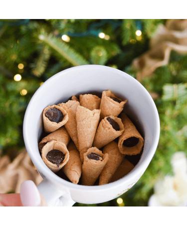 Muddy Bites Dark Chocolate Filled Waffle Cone Snacks - 5 Bags - Buy Online on GoSupps.com