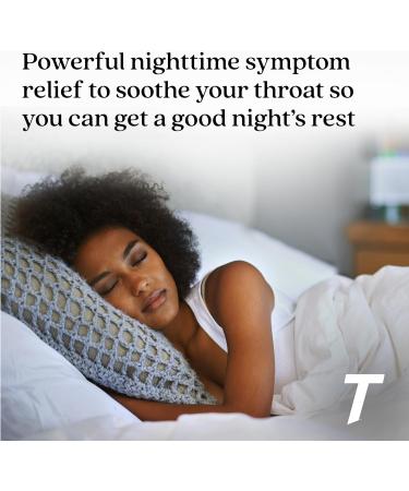 Tylenol Extra Strength Nighttime Cold Medicine - Severe Cough Sore Throat Relief Acetaminophen Dextromethorphan 8 Oz | International Shipping Available - Buy Online on GoSupps.com