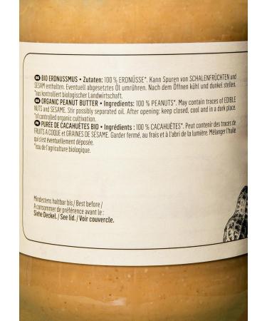 Koro Crunchy Organic Peanut Butter - 6 x 500g | Buy Internationally Online - Buy Online on GoSupps.com