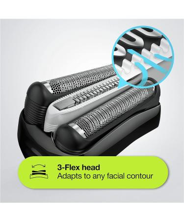 Buy Braun Series 3 3010BT Shave and Style Electric Razor & Trimmer - Blue/Black | International Shipping - Buy Online on GoSupps.com