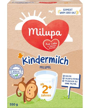 Milupa Milumil children's milk 2+ from 2 years 5x550g powder / for toddlers in the growth phase - accompanies natural development 3