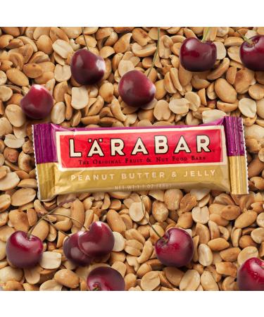 Larabar Peanut Butter & Jelly Bars - Gluten Free Vegan, 16 Ct, 1.7 oz | Healthy Snack - Buy Online on GoSupps.com