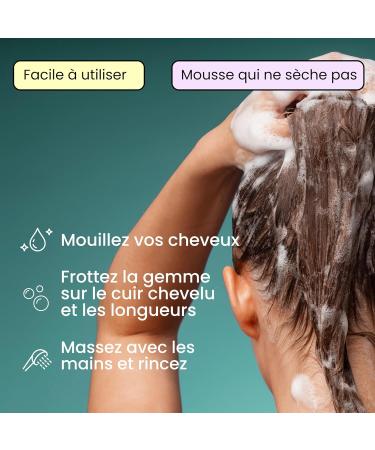  ENOOSO Enooso - Organic shampoo against hair loss strengthens with rosemary oil diluted with purifying castor oil for oily hair 100% natural and vegan solid shampoo 65 g - Buy Online on GoSupps.com