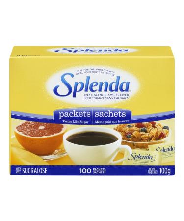 Splenda No Calorie Sweetener 100 Packets