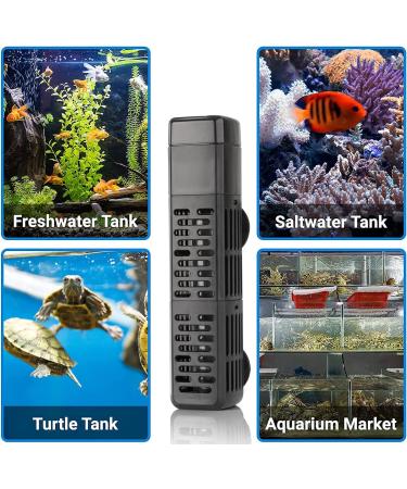 Hitauing Aquarium Heater - 50W/100W/300W/500W with Over-Temperature Protection & Auto Shutoff for Salt & Freshwater Tanks - Buy Online on GoSupps.com