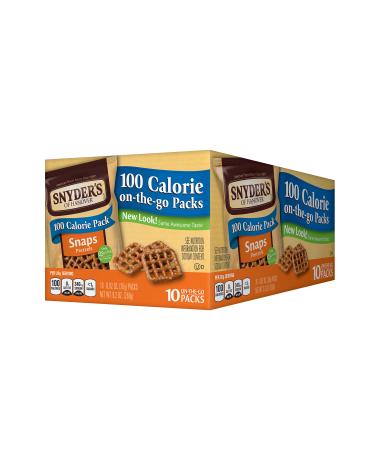 Snyder's of Hanover Pretzel Snaps, 100 Calorie Individual Packs (pack of 10) Snaps (pack of 10)