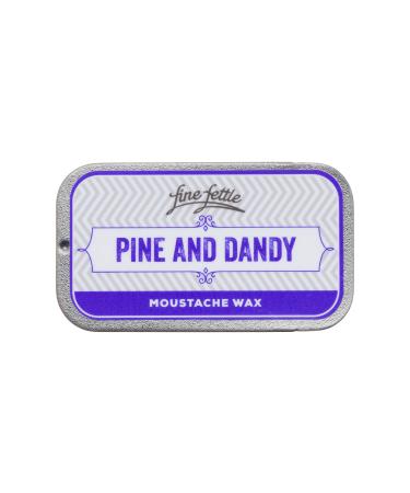 FineFettle Pine and Dandy All-Natural Moustache Wax - 20ml Pine & Dandy