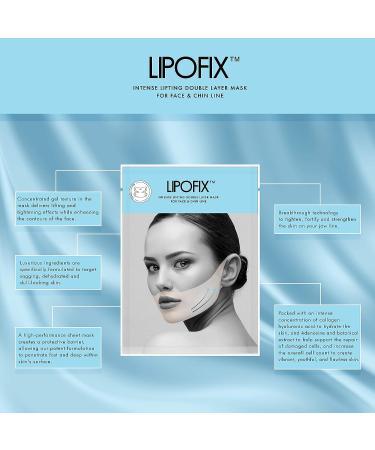Double Chin Intense Contour Double Layer Mask LipoFix - 5 Masks - Buy Online on GoSupps.com