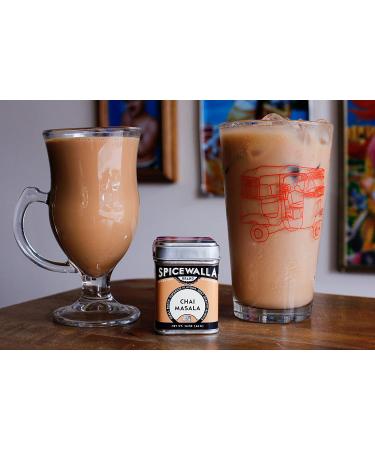 Spicewalla Masala Chai Spice 3.5 oz - Unsweetened Powdered Spice for Tea, Latte, and Coffee - Buy Online on GoSupps.com
