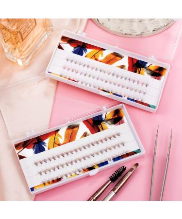 120pcs Colorful Volume Eyelash Extensions - PAGOW Easy Fans Pre-Made Soft False Eyelashes for Women & Girls (D Curl 8mm/10mm) - Ideal Makeup Tools - Buy Online on GoSupps.com