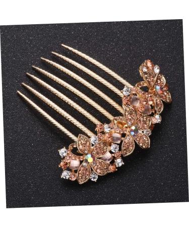DOITOOL Rhinestone Elegant Teasing Combs for Women Hair Claw Clips for Women Crystal Bridal Hair Comb Barrettes for Women Hair Jewels for Women Dazzling Hair Comb Hair up Wedding Women's - Buy Online on GoSupps.com