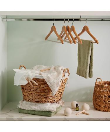 Thymes Frasier Fir Wool Dryer Balls Set with Laundry Fragrance Oil - Eliminate Wrinkles, Static & Lint - Scented Laundry Supplies - Buy Online on GoSupps.com
