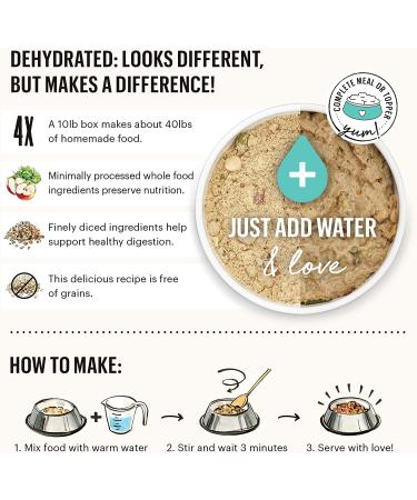 The Honest Kitchen Limited Ingredient Dehydrated Grain-Free Dog Food - Fish & Coconut 10 lb - Buy Online on GoSupps.com