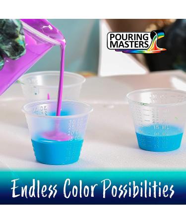 Pouring Masters 24 Karat Gold Metallic Acrylic Pouring Paint - 8oz Pre-Mixed Water-Based for Canvas, Wood, Paper, Crafts & More - Buy Online on GoSupps.com