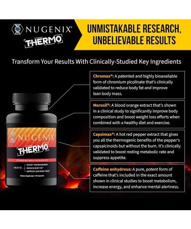 Nugenix Thermo - Thermogenic Fat Burner Supplement for Men 42 Count - Extreme Metabolic Accelerator - Buy Online on GoSupps.com
