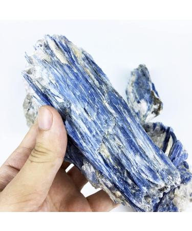 Natural Crystal 1pc Natural Rough Quartz Raw Blue Kyanite Crystal Stone for Decoration Stone Mineral Specimen - Buy Online on GoSupps.com