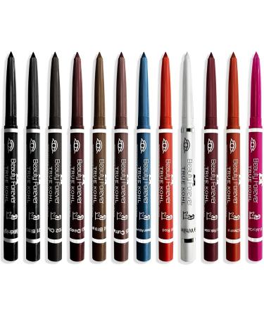 Beauty Forever Twist Up Lip and Eye Pencil Lightweight Matte & Shimmer Finish Long Lasting Waterproof Smudge Proof Suitable for All Lips and Eye Shapes Available in 12 Shades 108 Red - Buy Online on GoSupps.com