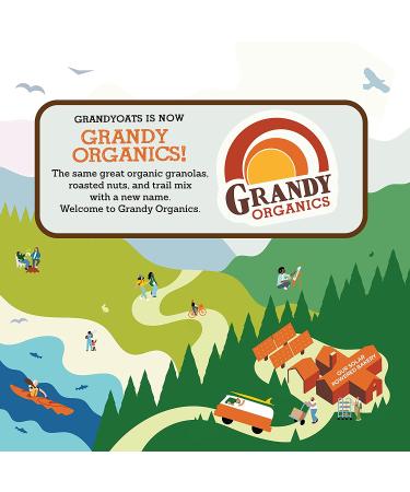 Grandy Organics Original Coconola Gluten Free Granola - Certified Organic, Keto & Paleo Friendly, Non-GMO - 9oz Bags, Bulk Pack of 3 - Buy Online on GoSupps.com