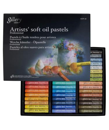 Mungyo Gallery Soft Oil Pastels Set of 48 - Assorted Colors - Buy Online on GoSupps.com