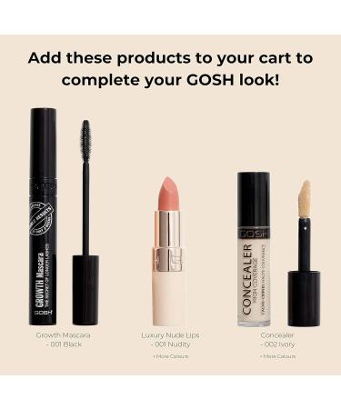 Velvet Touch Eye Liner Waterproof Black Ink - Gosh - Buy Online on GoSupps.com