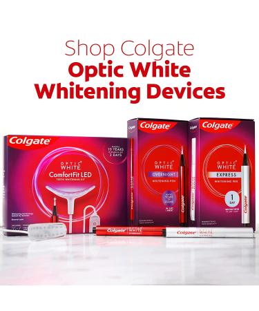 Colgate Optic White Express Teeth Whitening Pen | 0.08 oz | Whiter Teeth in 1 Day | Enamel Safe & No Tooth Sensitivity - Buy Online on GoSupps.com
