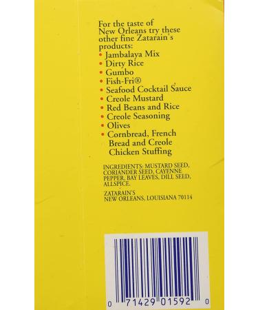 Zatarain's Crab Boil 3oz Bags - Pack of 6 | Authentic Cajun Seasoning - Buy Online on GoSupps.com
