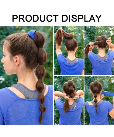 2000 Mini Elastic Hair Ties - Soft Black Rubber Bands in Plastic Box for Baby Girls Wedding Hairstyles & Small Dreadlocks - Buy Online on GoSupps.com