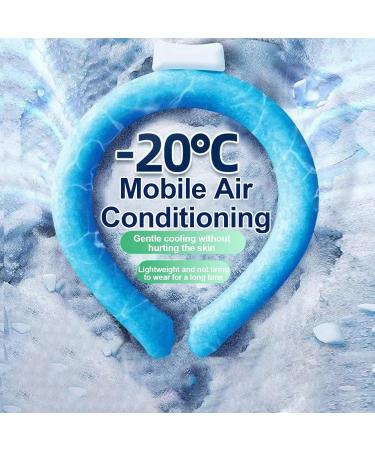 Huyath Neck Cooling Ring | 2 Wearable Ice Neck Cooler for Body Cooling Ice Collar Neck Cooling Wraps for Outdoor Workers Sports Relief from Heat and Hot Weather - Buy Online on GoSupps.com