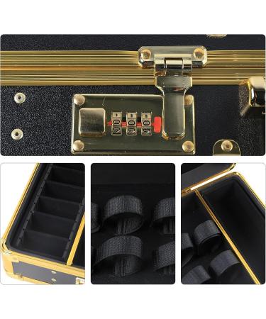 YIYIBYUS Barber Carrying Case - Professional Salon Hair Cutting and Grooming Kit Storage Organizer for Clippers & Scissors - Buy Online on GoSupps.com