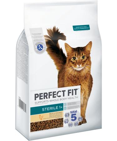 PERFECT FIT Sterile Adult dry food for adult sterilized cats from 1 year - Chicken 7 kg (1 bag) 7 kg (1 pack)