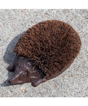 Woodside Heavy Duty Cast Iron Hedgehog Boot Brush & Scraper - Ideal for Wellies, Trainers, Shoes - Mud & Dirt Remover - Buy Online on GoSupps.com