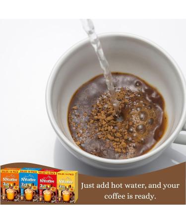 Coffee Sachets Individually Wrapped bundle contains Salted Caramel White Coffee and Sugar Vanilla White Coffee 10 sachets each Flavour Total of 40s sachets Wooden Stirrer x10 - Buy Online on GoSupps.com