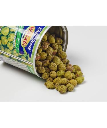 Khao Shong Wasabi Peanuts 140g (4 Pack) - Crunchy Snack with Medium Sharpness for On-the-Go Delight - Buy Online on GoSupps.com