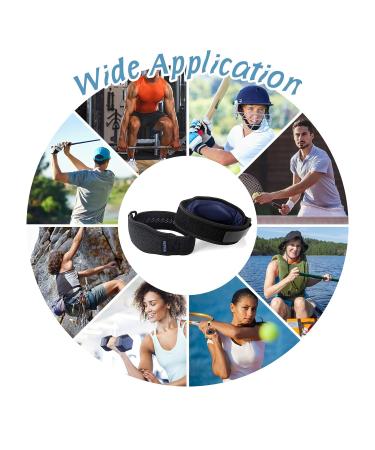 AGPTEK Elbow Brace Pack of 2 - Sports Compression Support for Tennis Elbow | Gray Fitness Brace - Buy Online on GoSupps.com