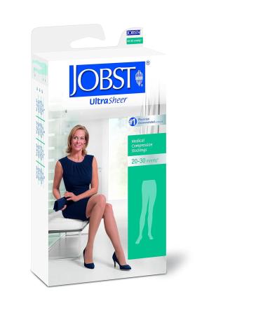 JOBST UltraSheer Small Midnight Navy Pantyhose | 20-30 mmHg Compression Stockings - Buy Online on GoSupps.com