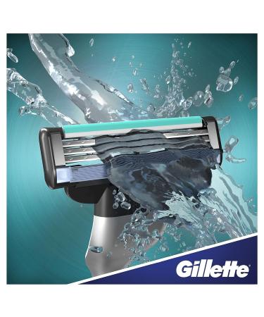 Gillette Mach 3 4-Pack - Precision Razor Blades for a Smooth Shave - Buy Online on GoSupps.com
