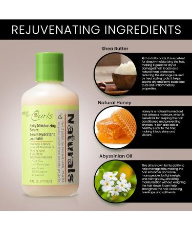 Curls & Naturals Daily Moisturizing Butter - Shea Butter for Soft Shiny Frizz-Free Hair | International Shipping Available - Buy Online on GoSupps.com