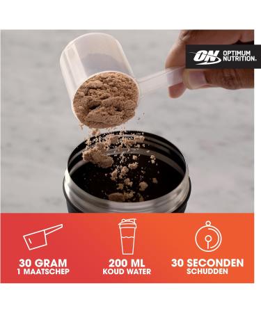 Optimum Nutrition Gold Standard 100 Whey Protein Powder Double Rich Chocolate 620g 20 Servings - Buy Online on GoSupps.com