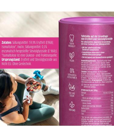 Xucker Like Sugar Dose - Natural Sugar Alternative (600g) | 65% Fewer Calories | Blood Sugar Friendly | Perfect for Cooking & Baking - Buy Online on GoSupps.com