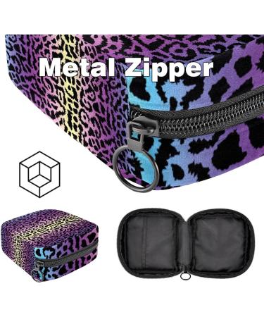 Javenproeqt Portable Women's Binding-Up Bags | Menstrual Cup Pocket & Pads for Teens | Artistic Tukane & Pineapple Design - Buy Online on GoSupps.com