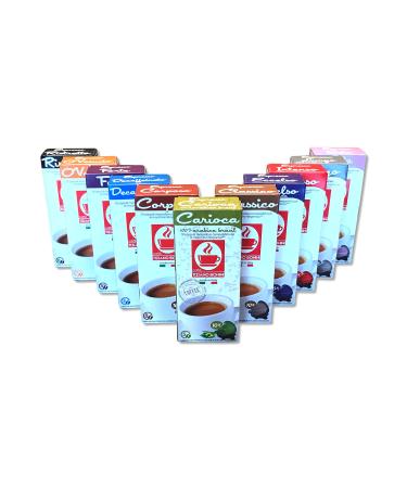 200 Nespresso Compatible Coffee Capsules (Variety pack/discovery kit)