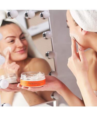 Skin Perfecto Face Scrub 150ml Purifying Exfoliating Scrub Cream with Micro Hazelnut Granules for Deep and Intensive Face Scrub for Women and Men By Bellevue London - Buy Online on GoSupps.com