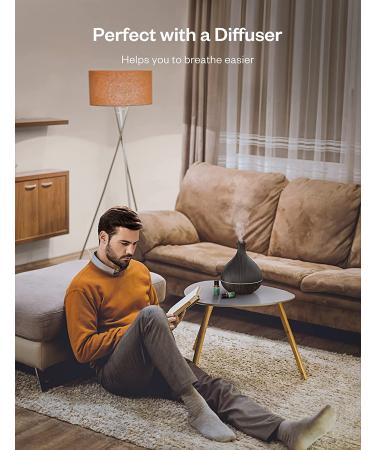 Top 6 Essential Oils Set - Lavender, Eucalyptus, Peppermint, Tea Tree, Lemongrass, Sweet Orange - 10ml Pure Aromatherapy Oils Kit for Skin & Hair Care. Great for Diffusers - 0.34 Fl Oz (Pack of 6) - Buy Online on GoSupps.com