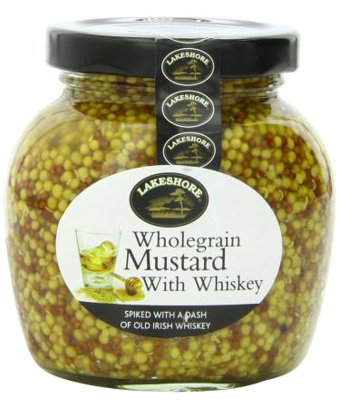 Lakeshore Wholegrain Mustard with Irish Whiskey, 7.2 Ounce