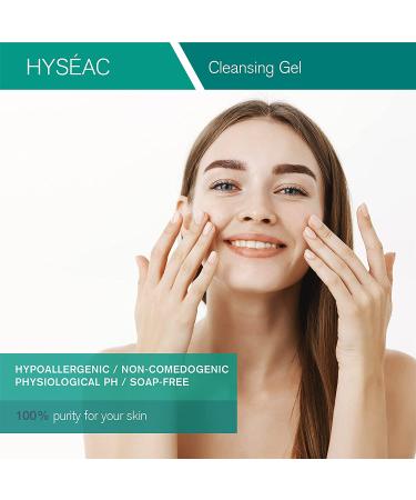 Uriage Hyseac Cleansing Gel 5 fl oz - Gentle Acne Treatment & Purifying Face Wash - Buy Online on GoSupps.com